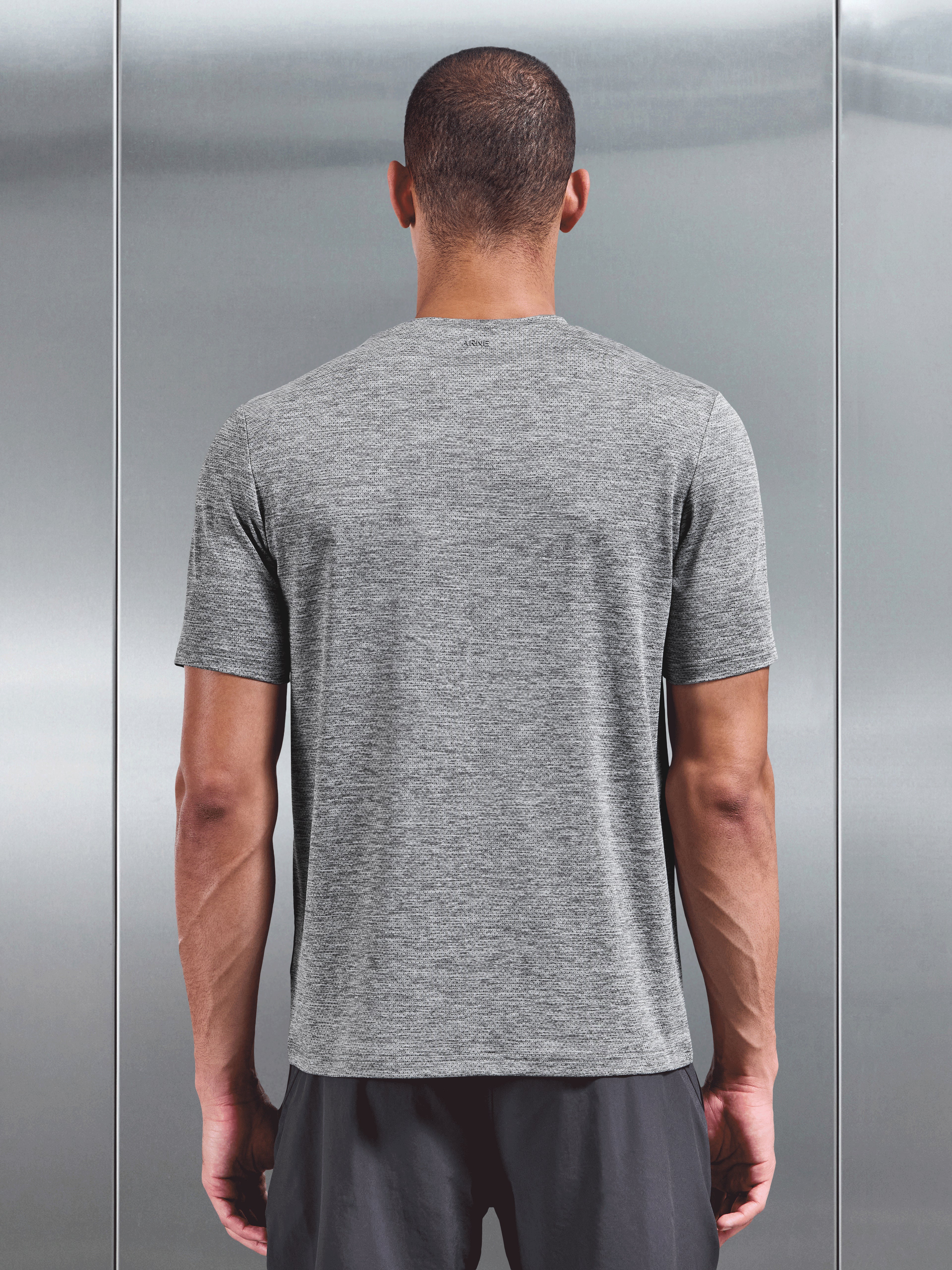 Space Dye T-Shirt in Grey