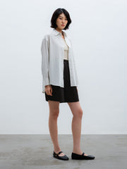 Sero Shirt in Black Stripe