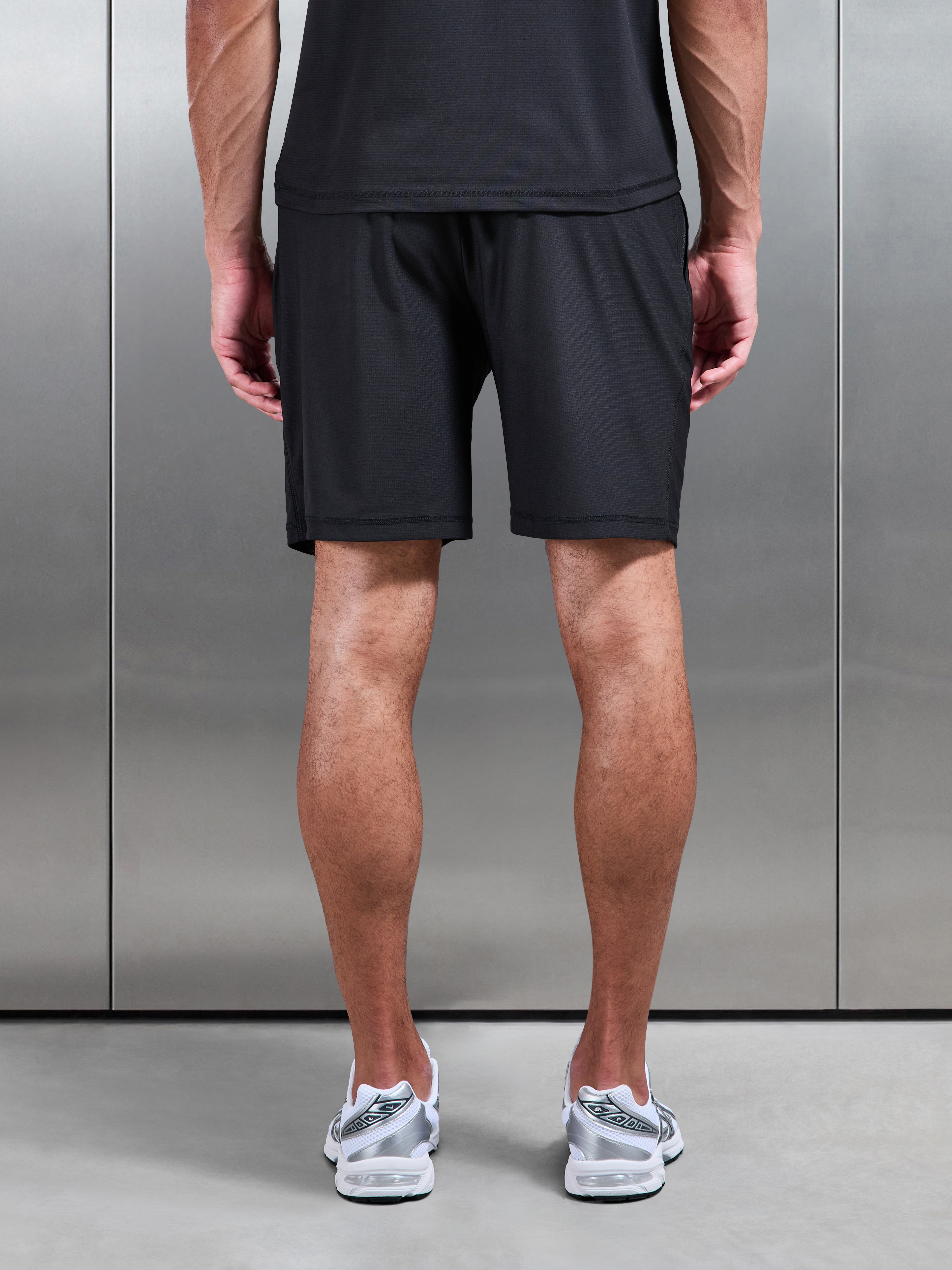 Warp Knitted Short in Black
