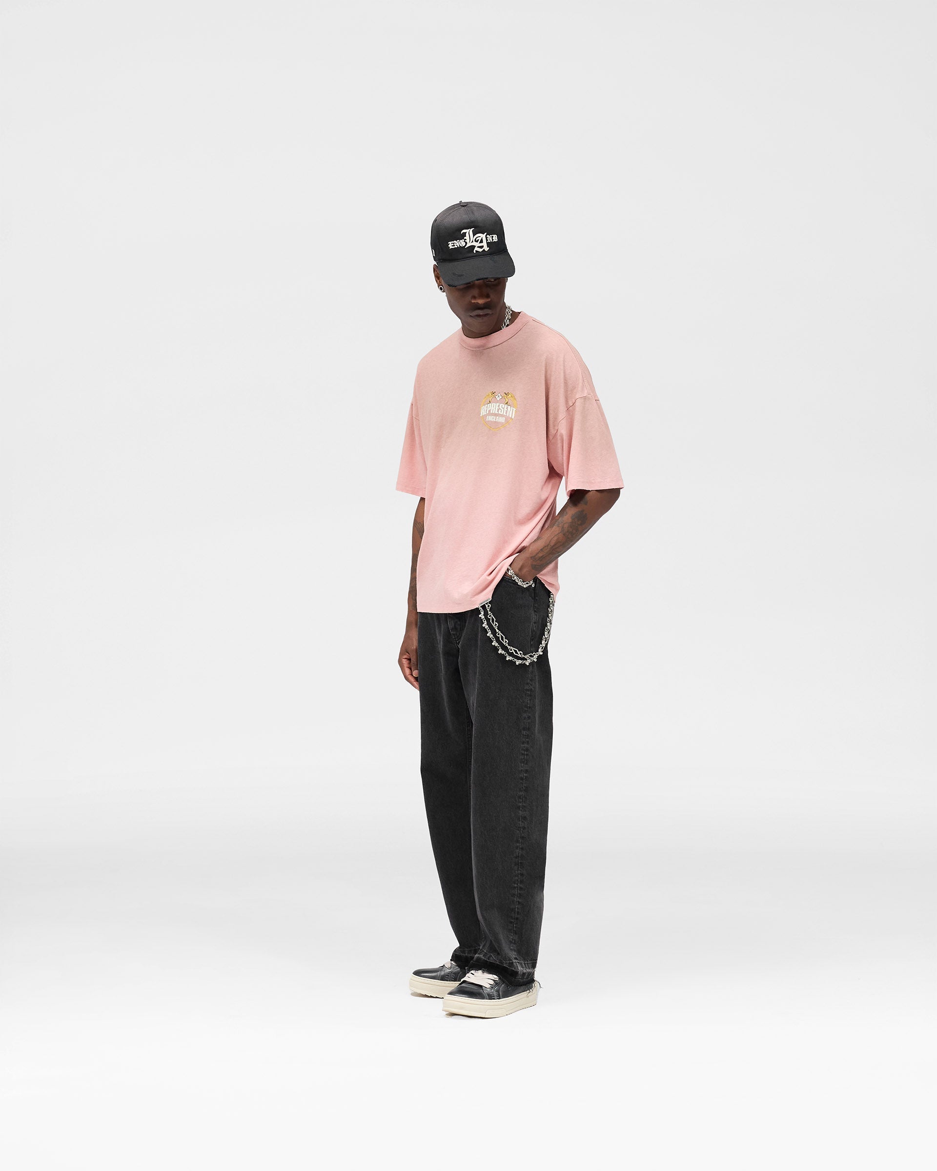 Angel Border T-Shirt - Quartz