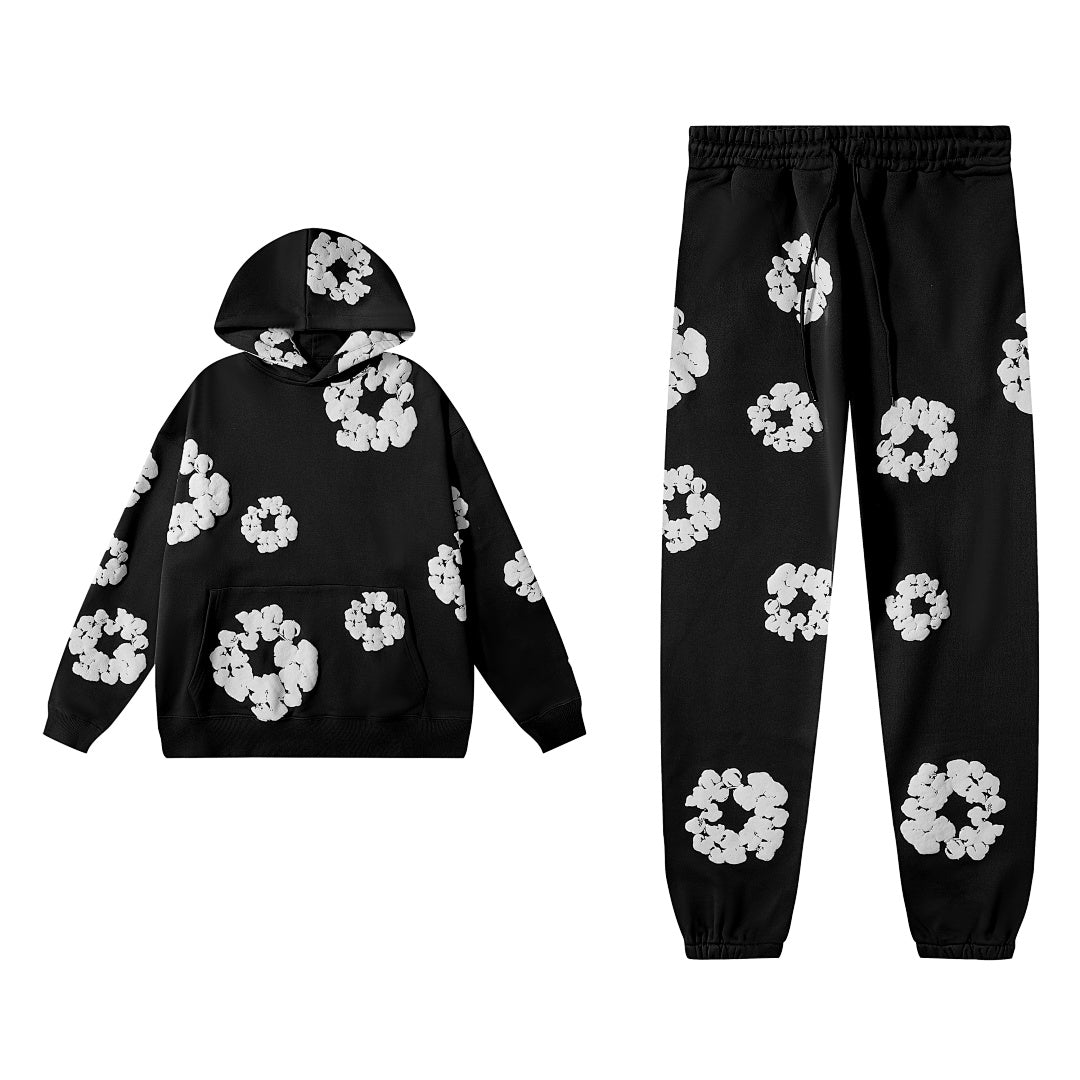 Black Hoodie & Sweatpants Set
