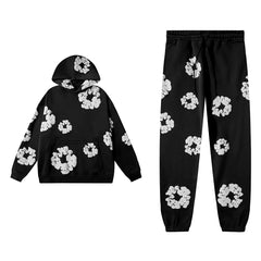 Black Hoodie & Sweatpants Set