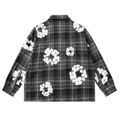 Denim Tears Shirt Kapok Plaid Long sleeve shirt (2)