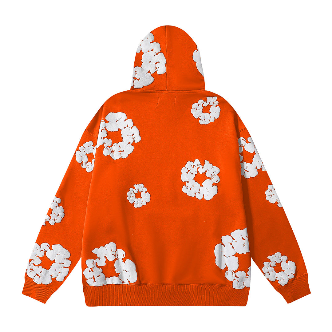 Orange Hoodie & Sweatpants Set