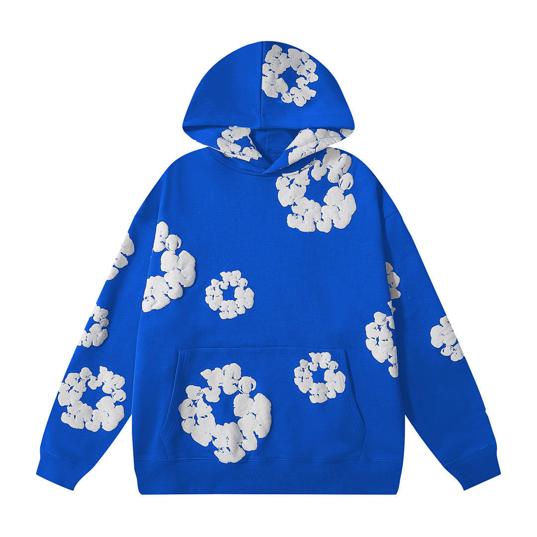 All‑Over Floral Print Streetwear 2‑Piece Tracksuit
