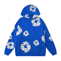 All‑Over Floral Print Streetwear 2‑Piece Tracksuit