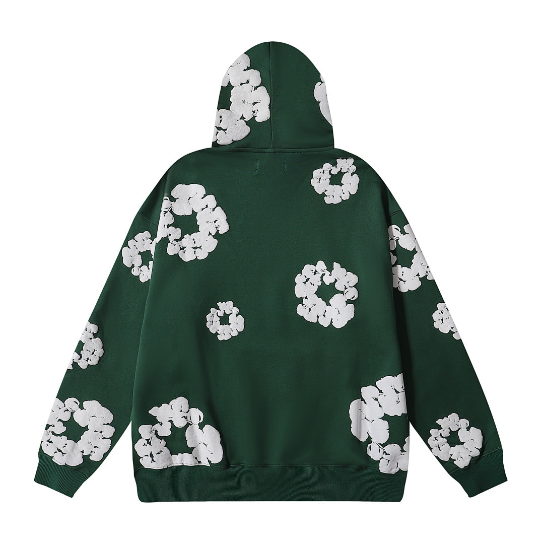 Green Hoodie & Sweatpants Set