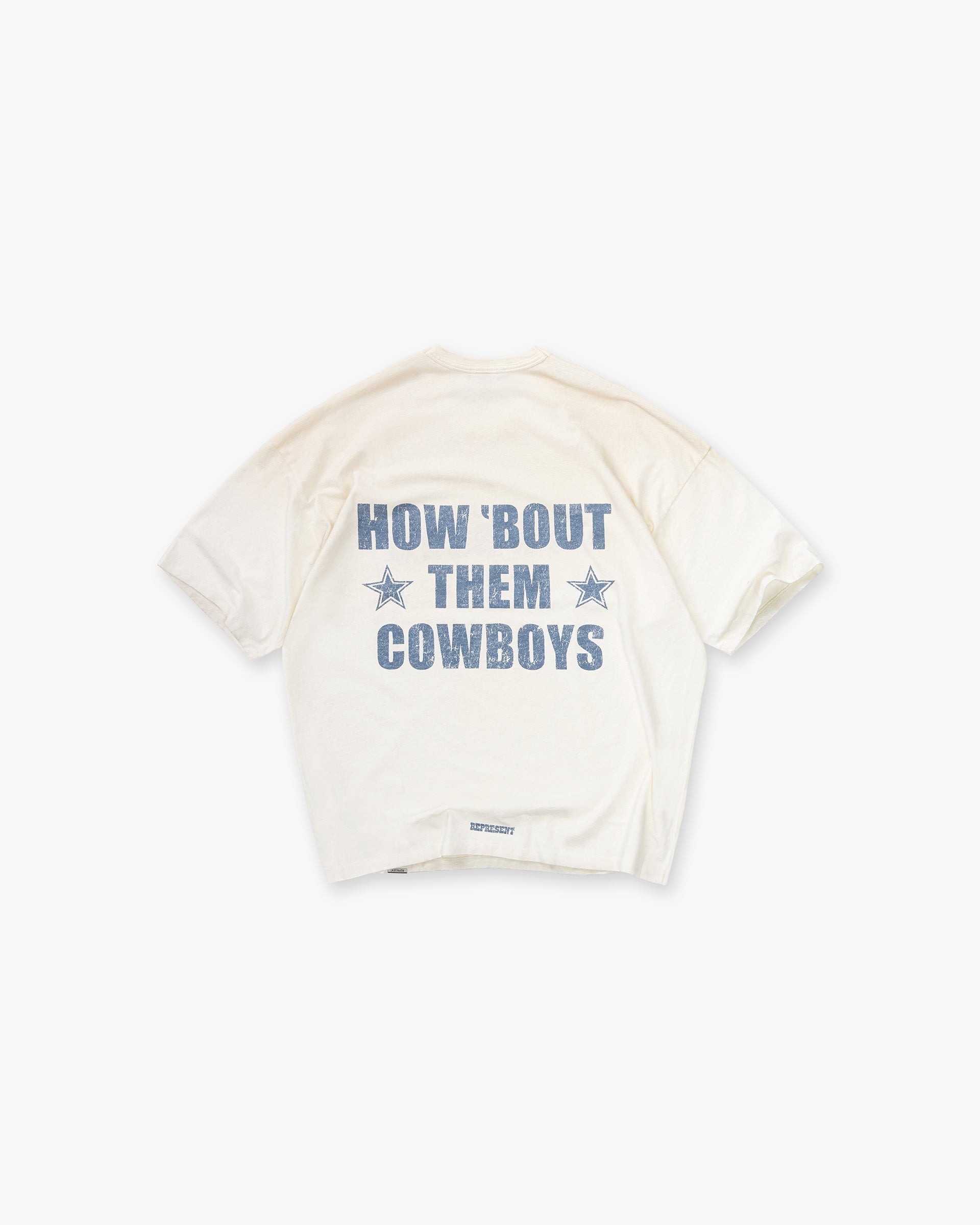 Dallas Cowboys x Represent T-Shirt - Washed Ecru