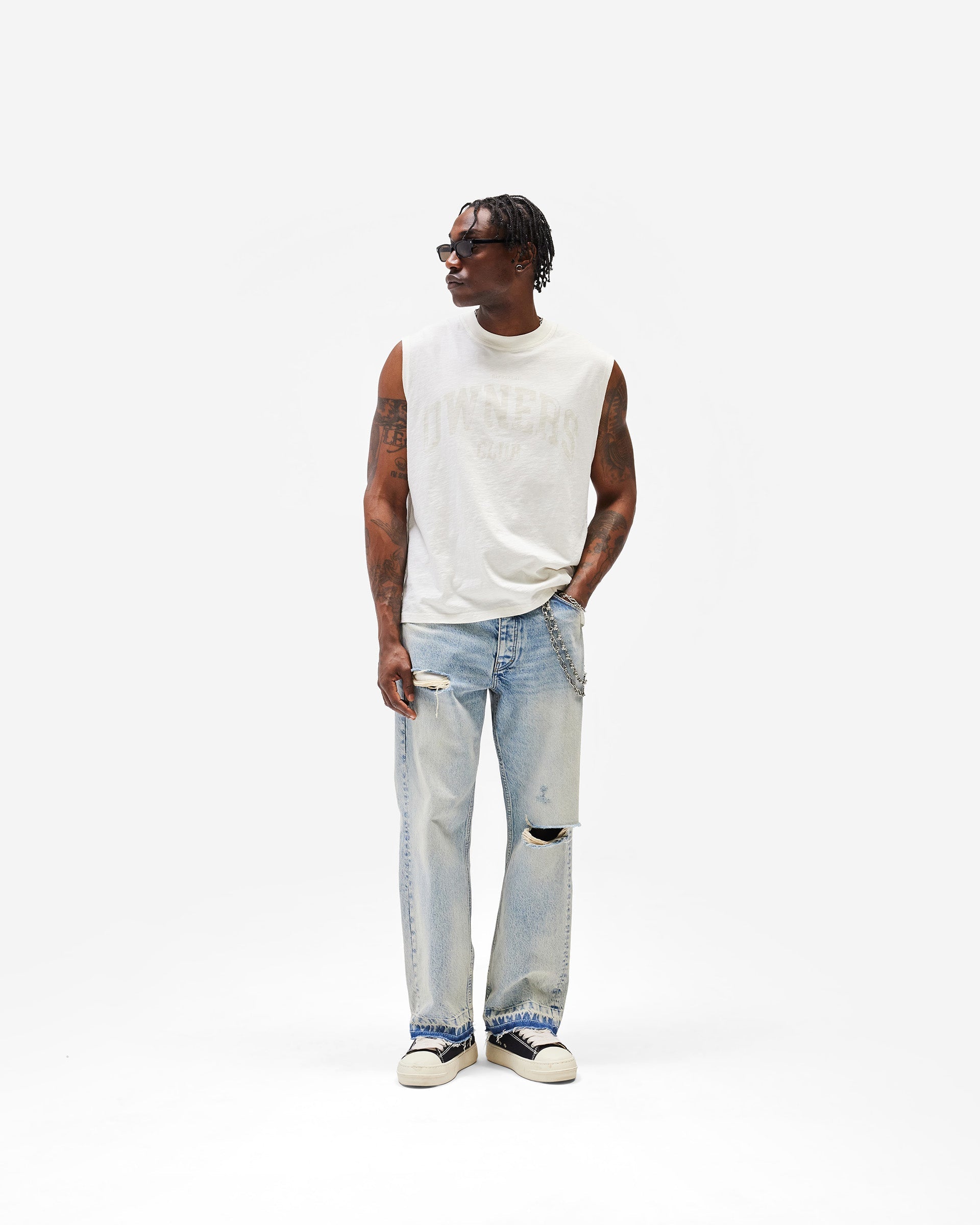 Represent Owners Club Tank - Chalk