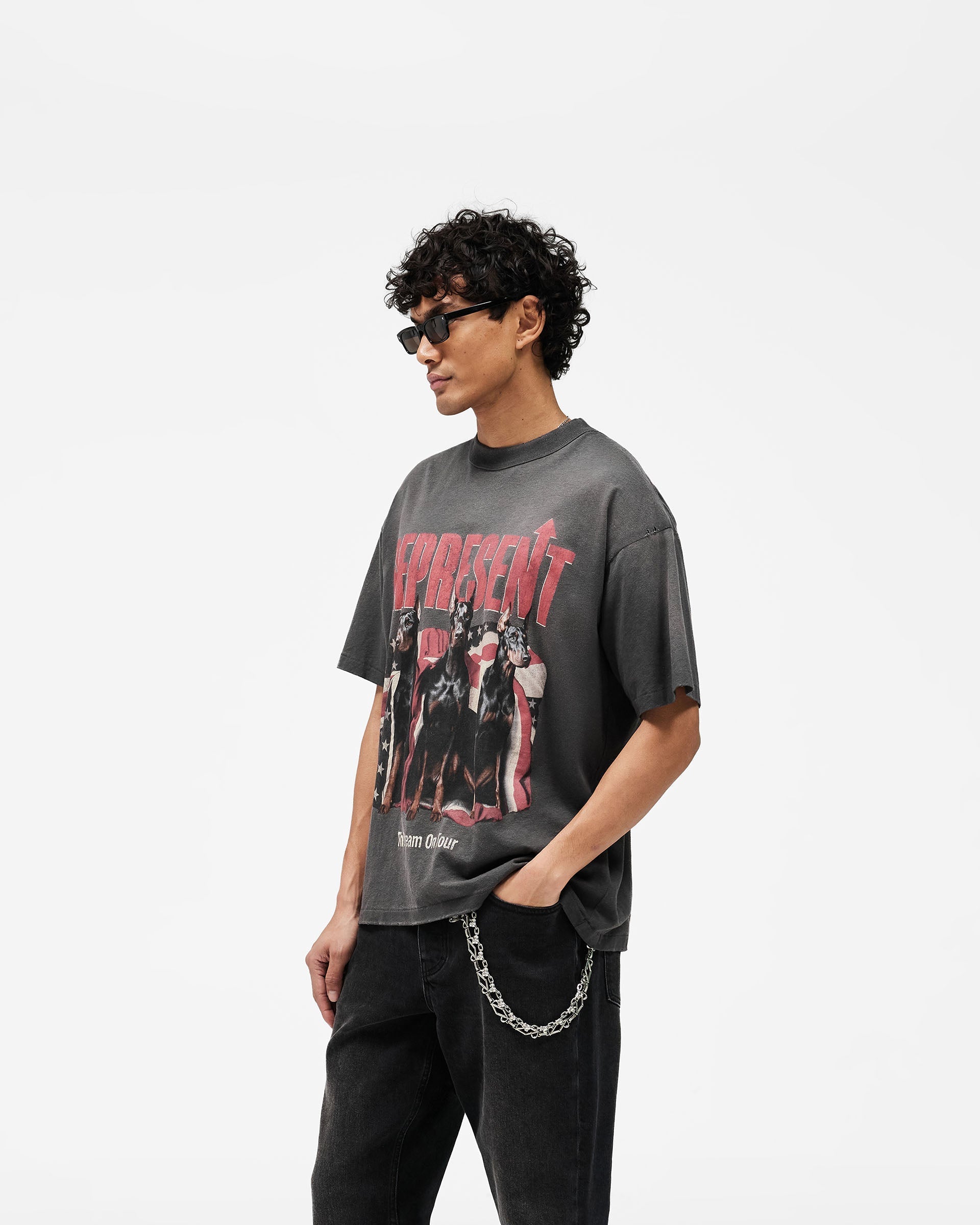 Dream On Tour T-Shirt - Sun Fade Grey